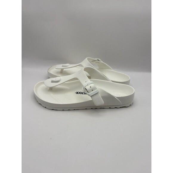 Birkenstock Gizeh Essentials EVA Women’s Sandals White Size 5 - Picture 3 of 9